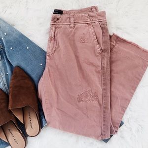 J. Crew Distressed Chinos